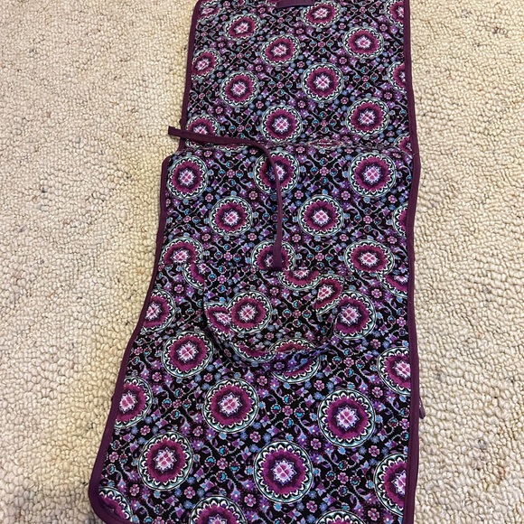 Vera Bradley Purple Patterned Women's Bag Set 5 pieces - Picture 9 of 14